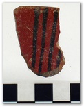 AZC 195 - Black-on-Red Variant C-2 - Bowl